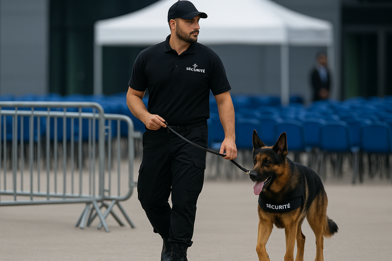 Maitres-chiens : agents cynophiles expérimentés 